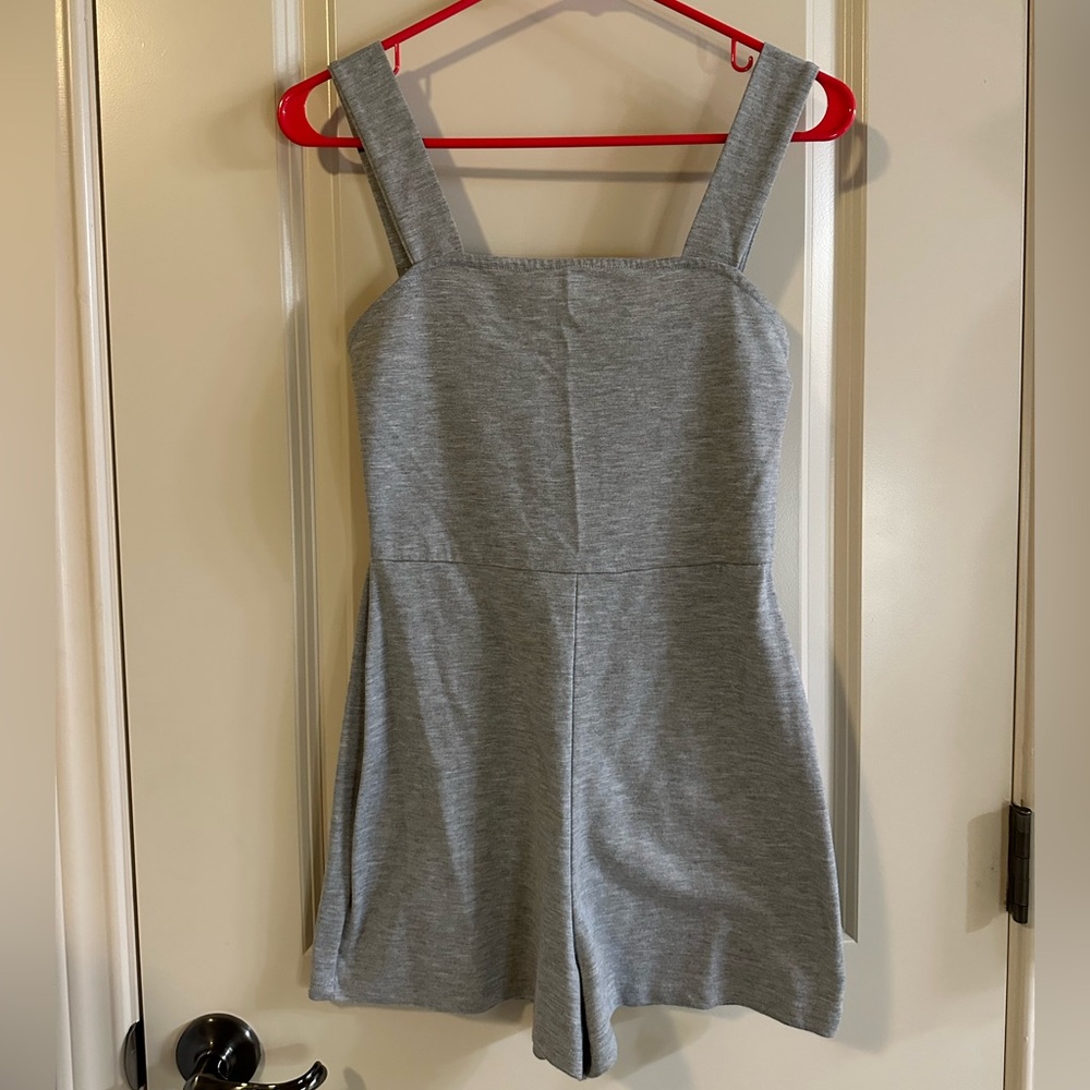 Zara gray romper
